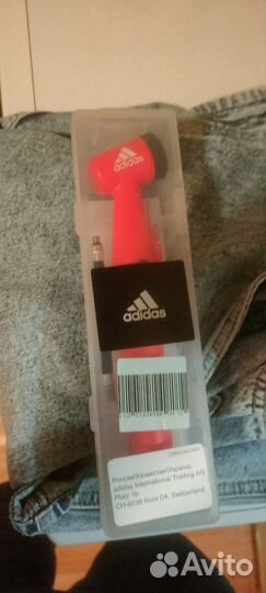 Насос ручной для накачки мячей и колес Adidas