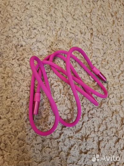 Forza кабель для зарядки, Type C, розовый, 1м, 2А