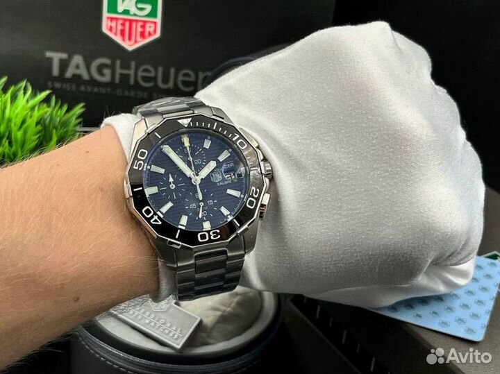 Мощные мужские наручные часы Tag Heuer