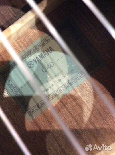 Классическая гитара Yamaha c40