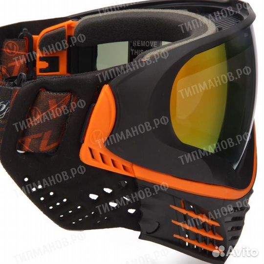 Пейнтбольная маска Virtue VIO Chromatic Black Ambe