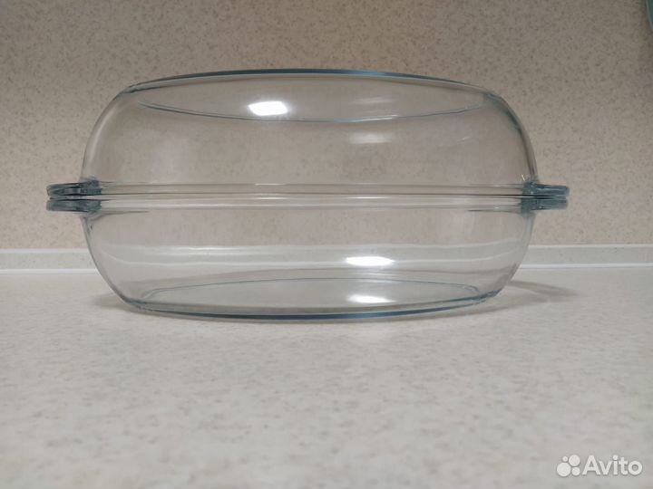 Стеклянная форма для запекания (утятница)