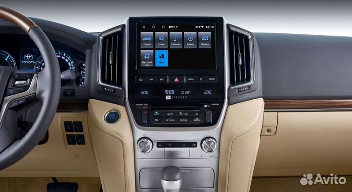 Навигационный блок Toyota LC 200 2015-2021