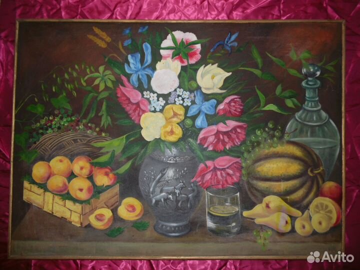 Картины тканевые СССР 1973-1984 г