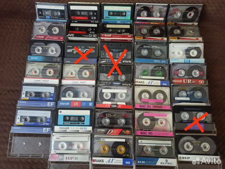 Аудиокассеты с записью