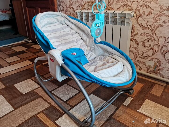 Люлька баунсер tiny love 3 в 1