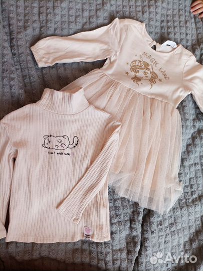 Пакет одежды для девочки 80