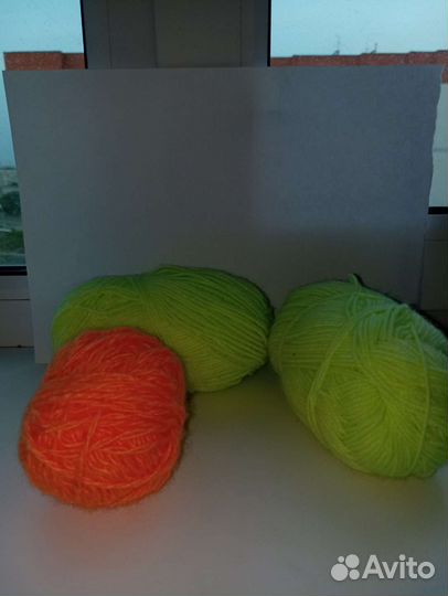 Пряжа не использованная