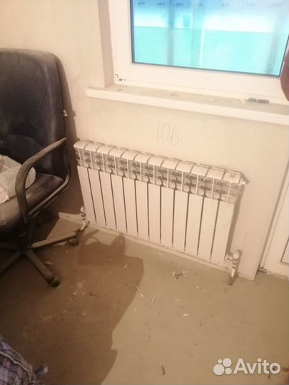 Радиатор отопления алюминиевый 4 секции