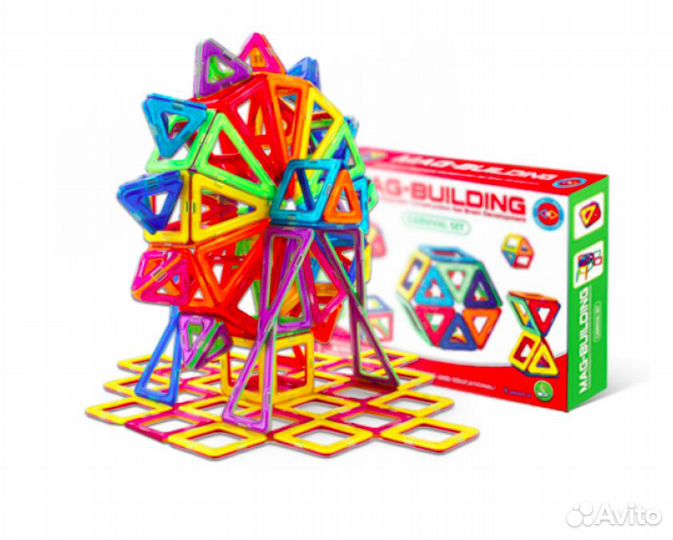 Магнитный конструктор MAG building 48 деталей