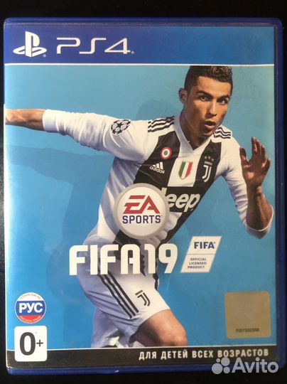 Диски Fifa 19 Ps4