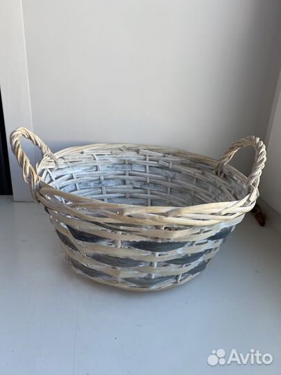 Плетеные корзинки для хранения
