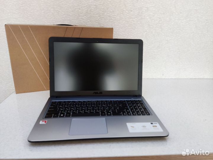 Новый ноутбук Asus silver AMD/DDR4/256SSD