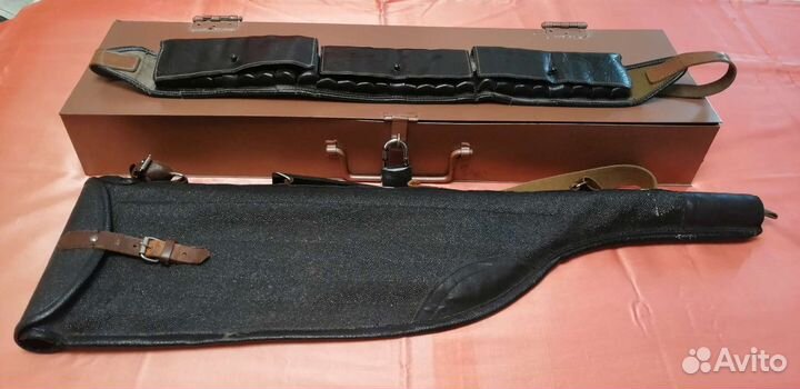 Патронташ,чехол и ящик для оружия