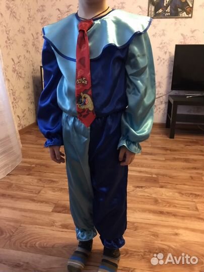 Новогодний костюм клоуна от 3,5 до 5 лет