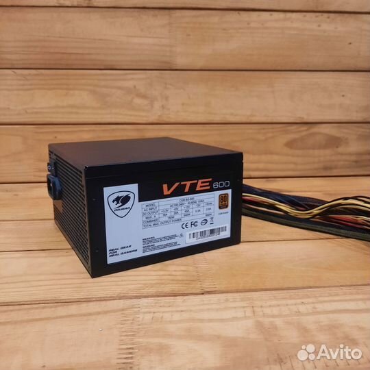 Блок питания Cougar VTE 600watt/Bronze80+