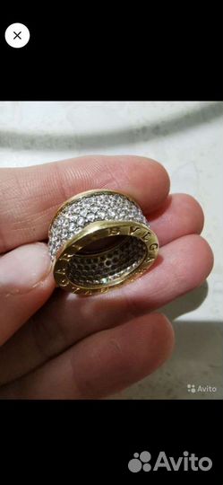 Золотое кольцо булгари