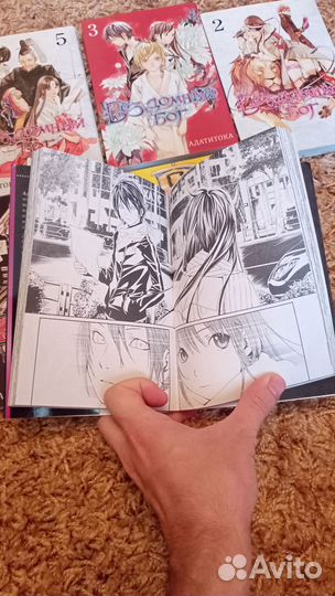 Манга Бездомный бог, тома 1-3