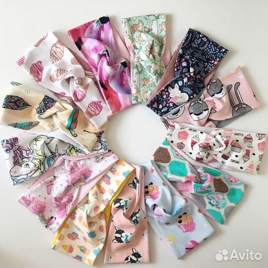 Тюрбан-повязка трикотажная