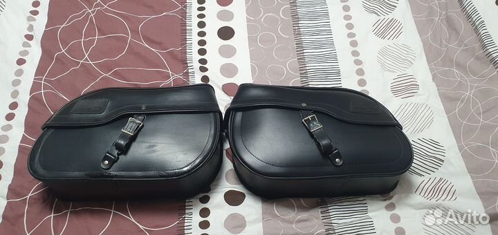 Кожаные кофры для мотоцикла