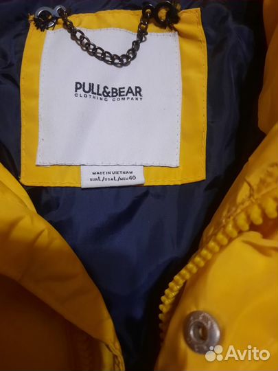 Pull and bear пуховик