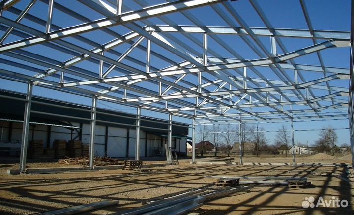 Строительство ангаров, складов, навесов под ключ