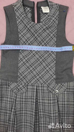 Сарафан школьный, школьная форма, на подготовишку