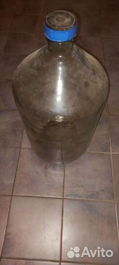 Бутыль стеклянная 20 литров
