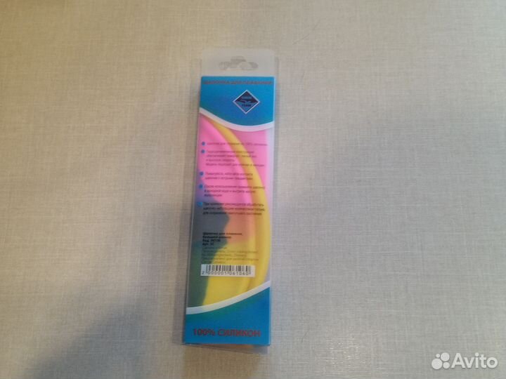 Шапка для бассейна силиконовая взрослая