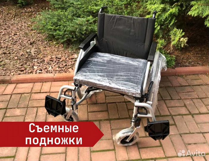 Коляска для инвалидов Новая Складная в Калуге
