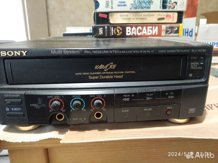 Видеомагнитофон sony slv