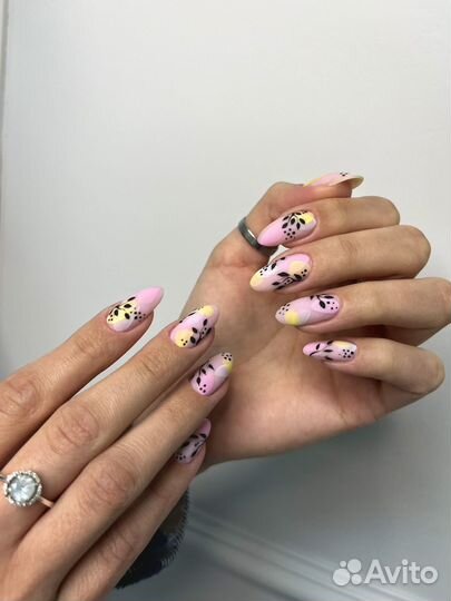 Маникюр гель лак укрепление