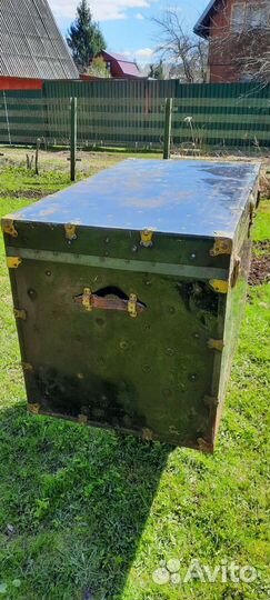 Большой сундук английский под реставрацию