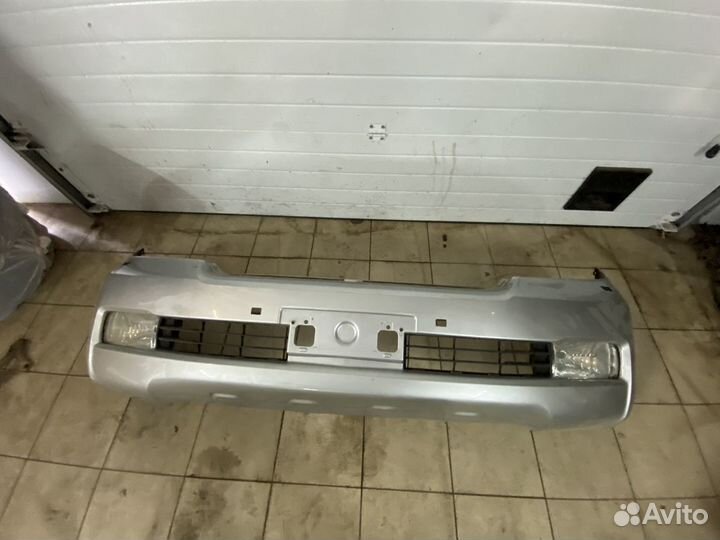 Передний бампер на Land cruiser 200
