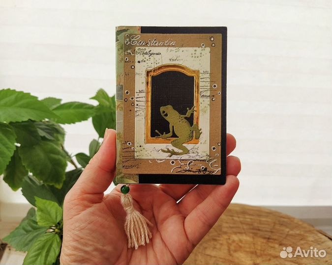 Мини-блокнот ручной работы