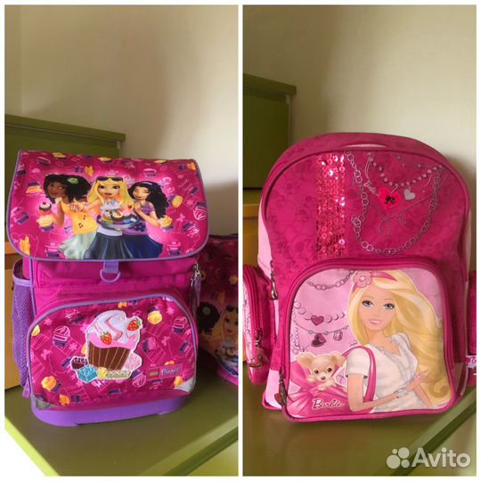 Рюкзак школьный Lego и Barbie