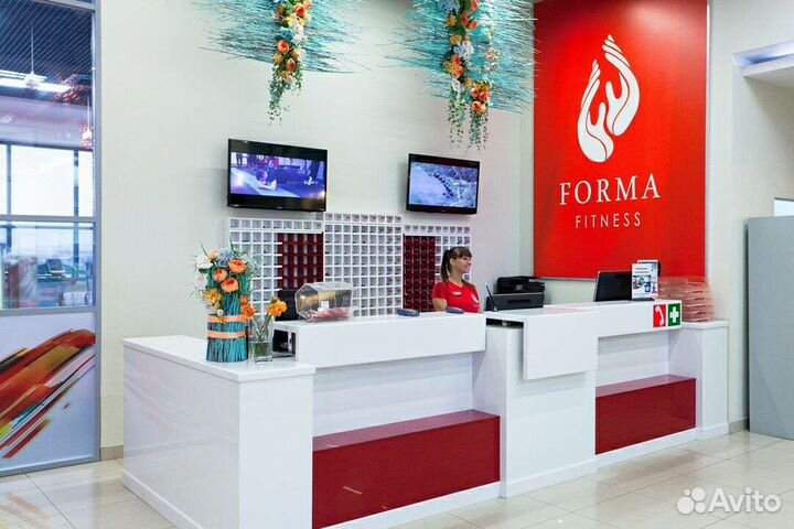 Абонемент в фитнес клуб Forma на 13 месяцев