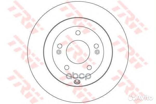 Диск тормозной задний hyundai santa FE II-III