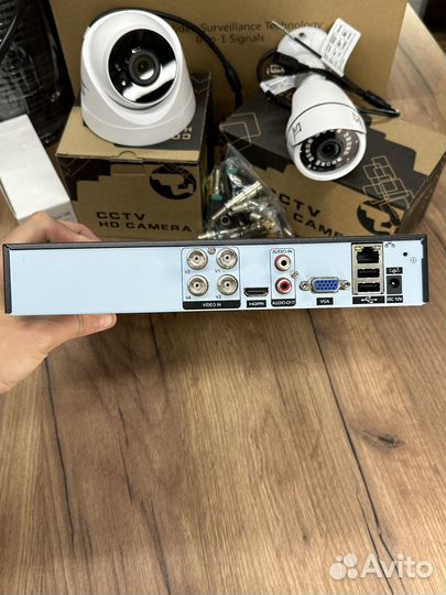 Комплект видеонаблюдения 1 внутренняя камера