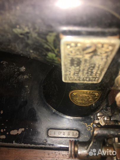 Швейная машина Singer Noiman 19век, в отличном со