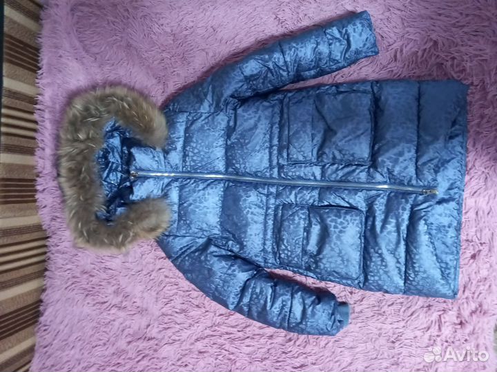 Куртка для девочки 140 зима