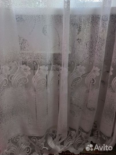 Комплект шторы и тюль