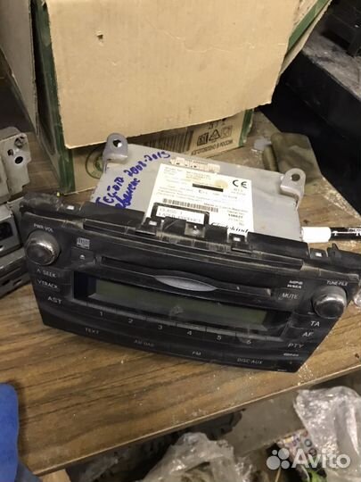 Магнитола Тойота Авенсис т27 с 2008 по 2013г/в