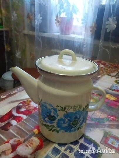 Чайник эмаль
