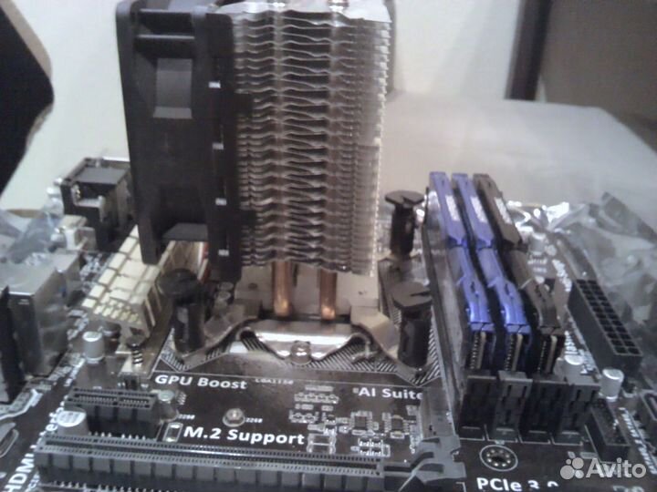 Комплект Asus H97+i5+Cooler+память