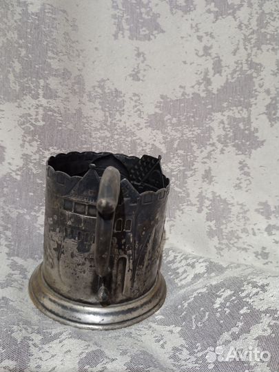 Подстаканник Богатырь в дозоре. Ленэмальер