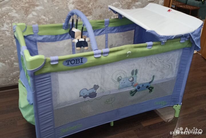 Детская кровать манеж