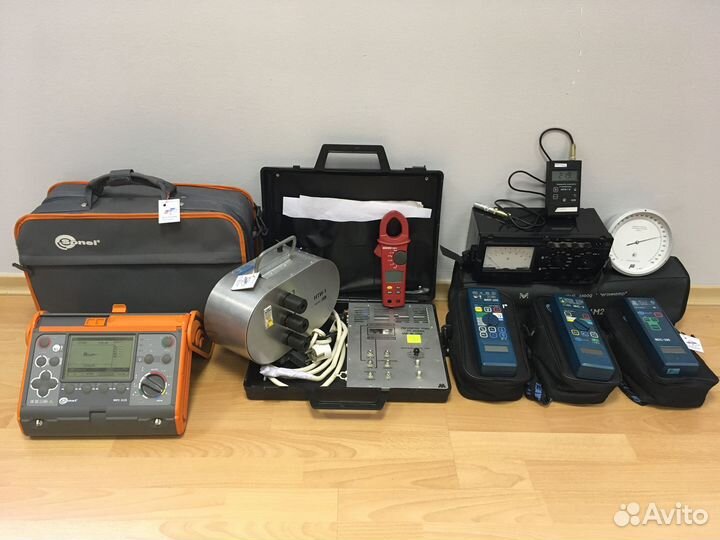 Электролаборатория. Замер сопротивления изоляции