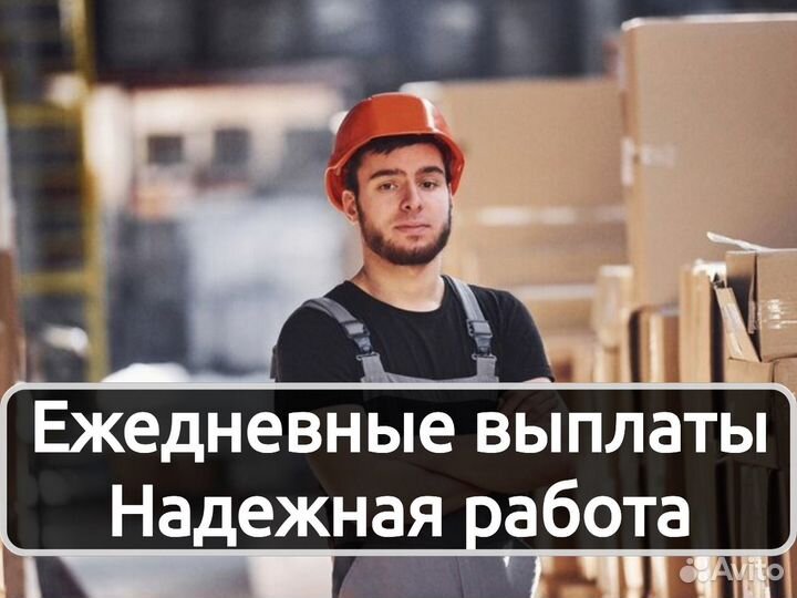 Комплектовщик в ночь. Ежедневные выплаты