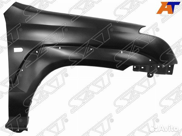 Крыло переднее toyota land cruiser prado